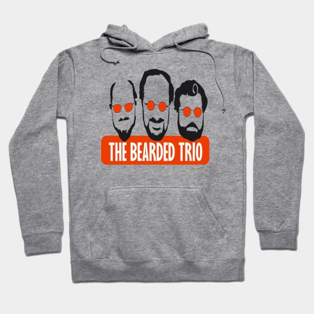 The Bearded Trio Hoodie by thebeardedtrio